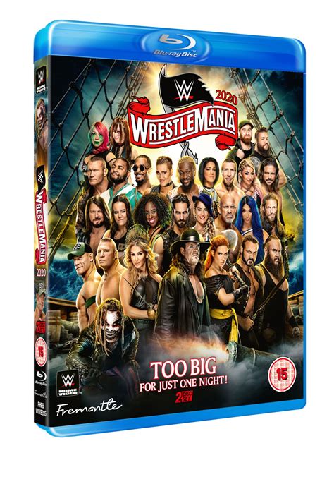 Buy Wrestlemania 36 Standard Edition On Dvd Or Blu Ray Wwe Home