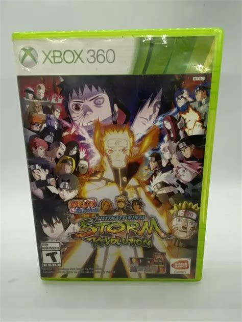 Naruto Shippuden Ultimate Ninja Storm Revolution Microsoft Xbox 360
