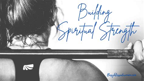 Building Spiritual Strength In The New Year