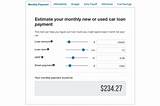 Photos of Auto Loan Down Payment Calculator