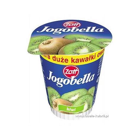 Ez egy több ízben kapható termék. Jogurt Jogobella z owocami kiwi - Jogobella - kalorie ...