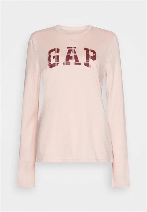 Gap Tall Franchise Logo Langarmshirt Pink Standardpink Zalandoch