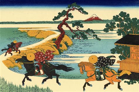 Free Download Hd Wallpaper Katsushika Hokusai Person Riding On