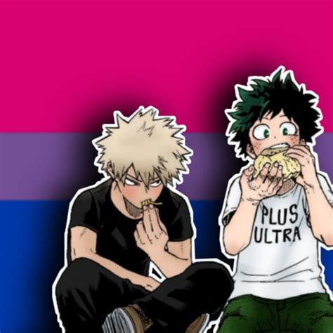 Yall Can Request Deku Anime Flag Icon Bisexual Pride Hero