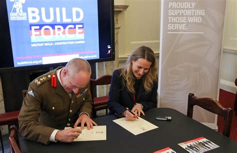 Buildforce Signs The Armed Forces Covenant Royal Foundation