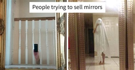 63 Photos Of People Trying To Sell Mirrors Online Their Reflections