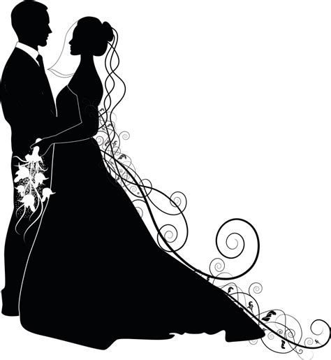 Bride And Groom Clipart Outline Pictures On Cliparts Pub 2020 🔝