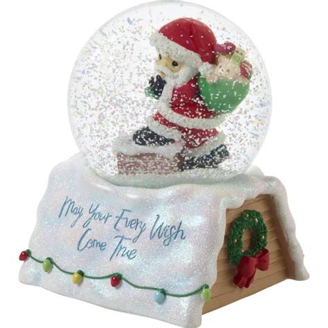Shipped with usps priority mail. Unique christmas snow globes,Santa claus snow globe (With ...