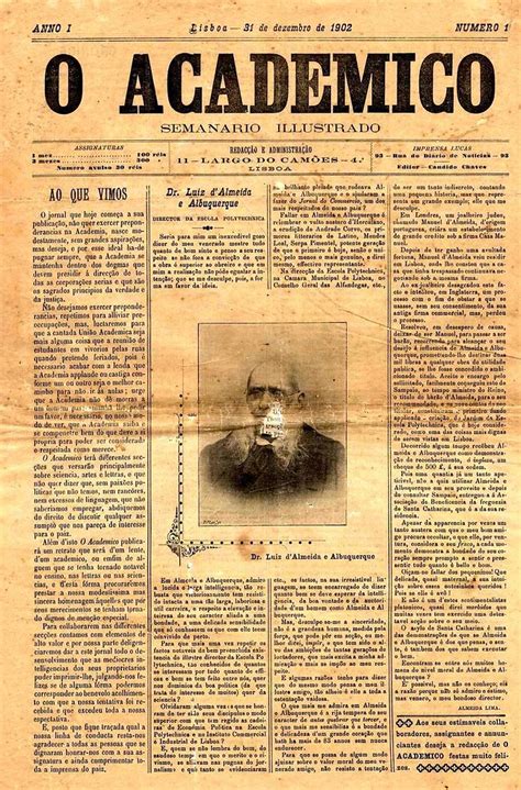 Capa De Jornal Antigo Old Newspaper Cover Portugal Flickr