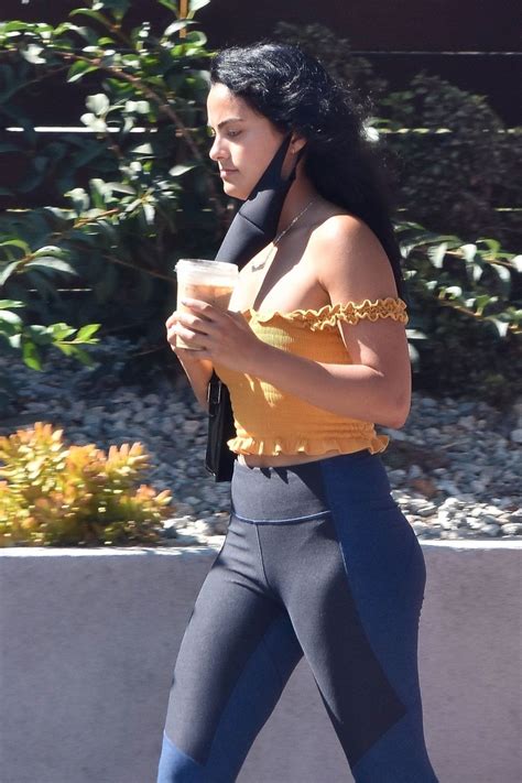 Camila Mendes In Spandex Los Angeles 08152020 • Celebmafia