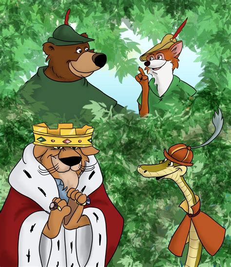 Disneys Robin Hood 1973 By Dragondoodle On Deviantart
