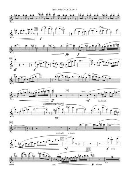 Piedmont Festival Overture Flute By Robert Sheldon Digital Sheet