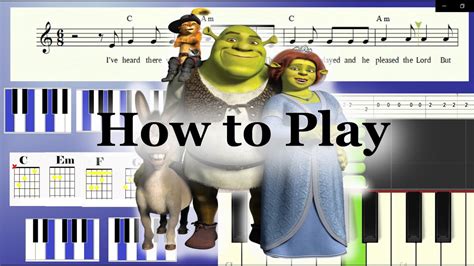 Hallelujah Practice Song From Shrek By Leonard Cohen Youtube