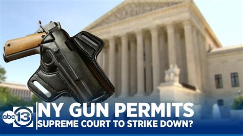 Supreme Court Seems Ready To Strike Down New York Gun Law Youtube
