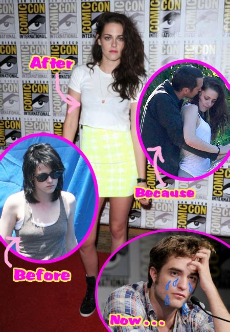 Kristen Stewart Before And After Breast Implants