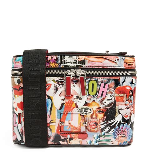 Christian Louboutin Multi Kypipouch Small Printed Leather Cross Body Bag Harrods Uk