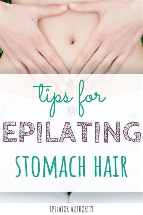11 Tips For Epilating Stomach Hair Epilator Authority Hair Removal
