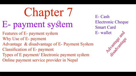 Explain The Different Types Of E Payment System Design Talk