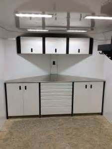 Standard size units are easy to order and install. V Nose Enclosed Trailer Cabinets | kit4en.com | Enclosed ...