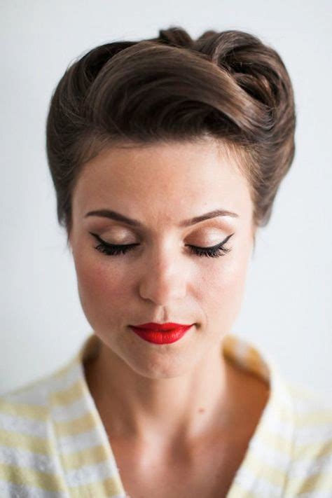 58 Ideas For Vintage Wedding Makeup 1950s Victory Rolls 50s