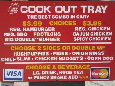 Try them out or get creative yourself. Cookout milkshake list
