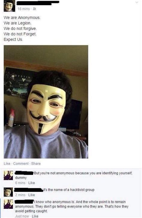 Non Anonymously Anonymous 9gag