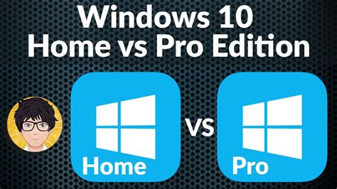 Windows 10 Home Vs Pro Edition 💻⚙️🐞 Youtube