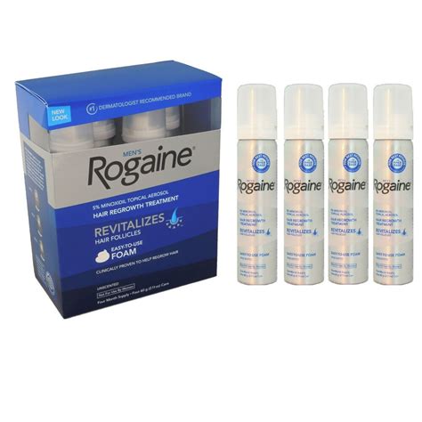 Each hair goes through a growth. Rogaine/Regaine Men's Hair Loss Treatment Minoxidil 5% ...