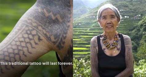 103 Year Old Filipina Tattoo Artist Is The Last One Of Traditional Kalinga Style
