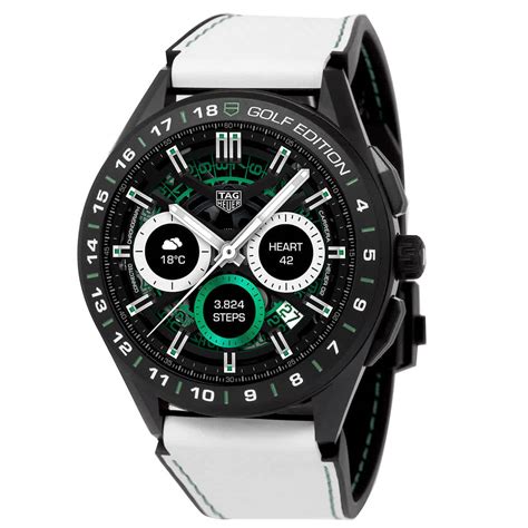 The tag heuer golf app is a standalone mobile app, available for free to anyone with an ios or android device, regardless of whether they own the companion connected watch. Tag Heuer Connected Golf Edition Chronograph Men's Watch ...