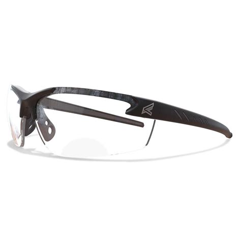 edge eyewear zorge g2 wraparound safety glasses clear lens black frame 1 pc ace hardware