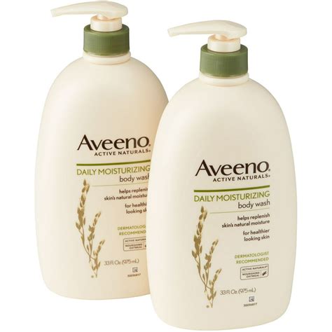 Aveeno Daily Moisturizing Body Wash 33 Fl Oz 2 Pk