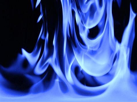 Blue Flame Wallpapers Wallpaper Cave