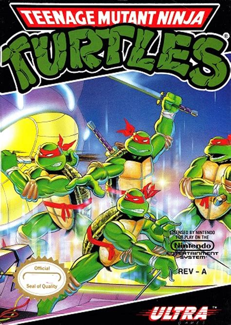 Teenage Mutant Ninja Turtles Ii Nintendo Nes Original Game For Sale