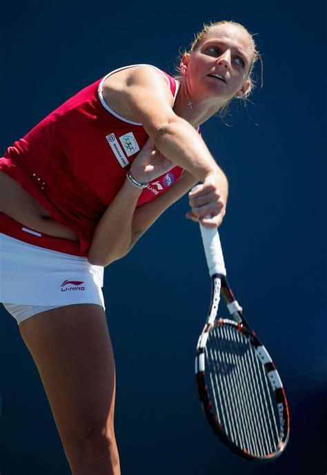 World number 2 karolina pliskova didn't drop a set all week, defeating polona hercog, sofia kenin, ajla tomljanovic and petra martic to win the inaugural edition of the zhengzhou open. Karolina Pliskova: Bank of the West Classic -02 | GotCeleb