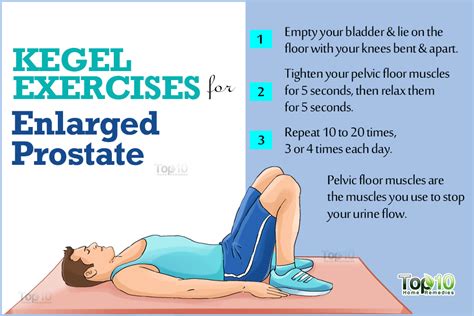 This Exercise Helps With An Enlarged Prostate Kegal Exercises Pelvic Floor Enlarged Prostate
