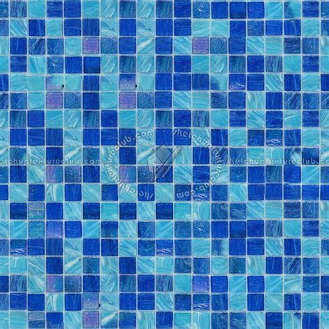 Blue Mosaic Wallpaper Seamless Texture Pool Tiles Mosaico Textures