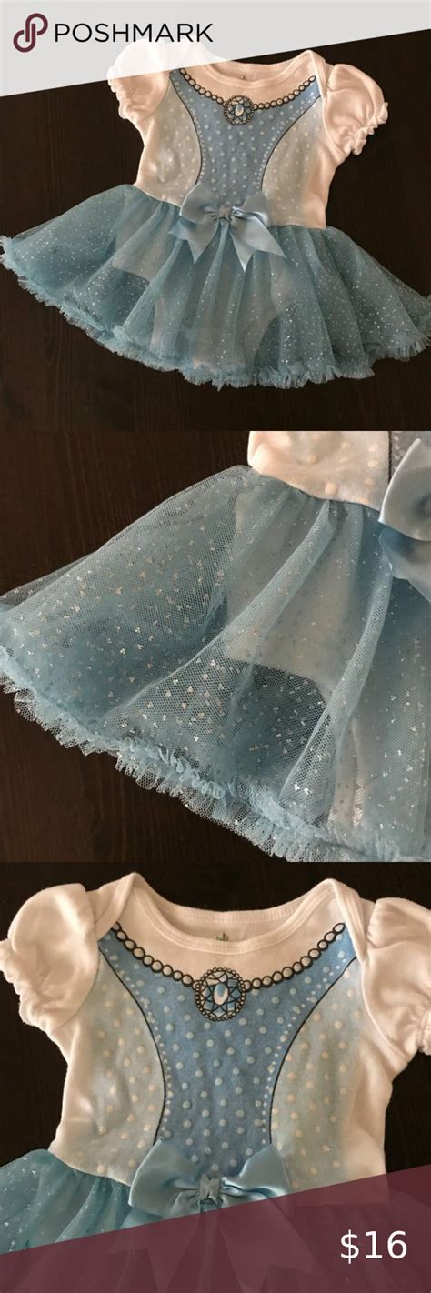 Disney Princess Cinderella Tutu Bodysuit Dress In 2020 Bodysuit Dress