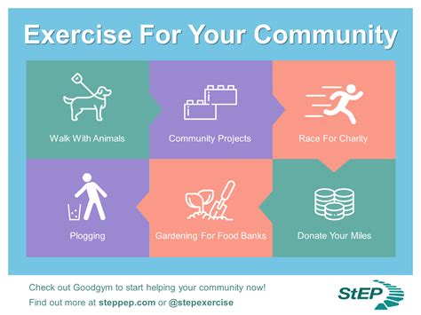 Ways You Can Exercise While Helping Your Local Community Step