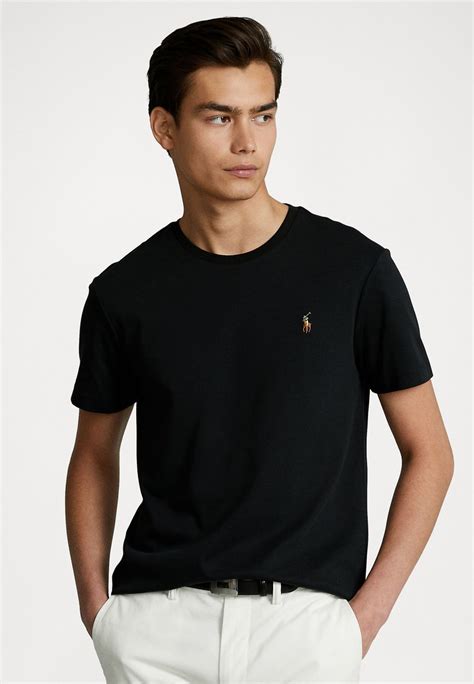 Polo Ralph Lauren Short Sleeve T Shirt Basique Blacknoir Zalandofr
