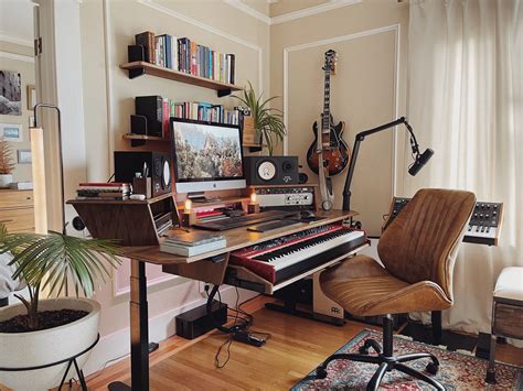 Sitstand Music Studio Desk Keyboard Tray Customizable Etsy