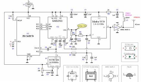 radio frequency jammer circuit diagram