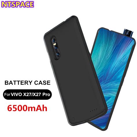 6500mah Portable Power Bank Case For Vivo X27 Pro Extended Phone