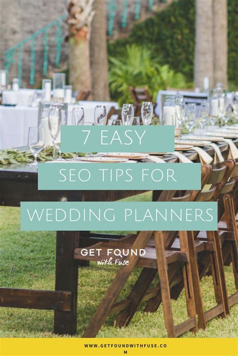 7 Easy Seo Tips For Wedding Planners Get Online Leads Wedding