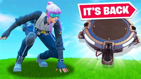 Launch Pads Are Finally Back In Fortnite Youtube