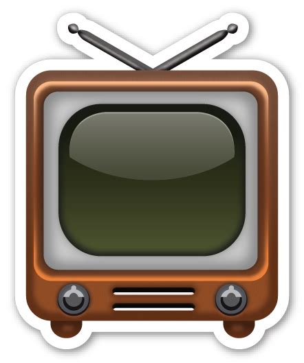 An Old Fashioned Tv With Two Sticks Sticking Out Of Its Center On A