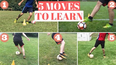 5 Basic Soccer Moves Every Player Should Know Youtube