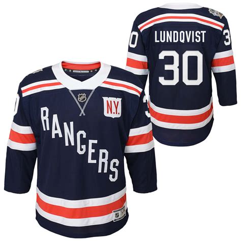 341 results for new york rangers jersey. NEW YORK RANGERS Big Boys' 2018 Winter Classic Lundqvist #30 Premier Jersey - Bob's Stores