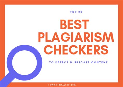 Instant plagiarism check for essays and documents. 20 of the Best Free Online Plagiarism Detection Tools To ...