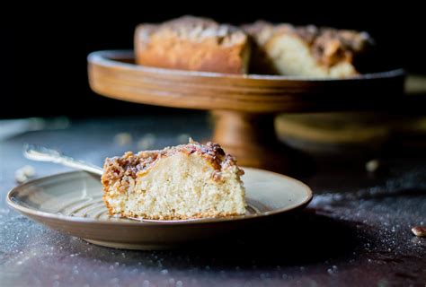 Hazelnut Pear And Brown Butter Coffee Cake — B Sweet